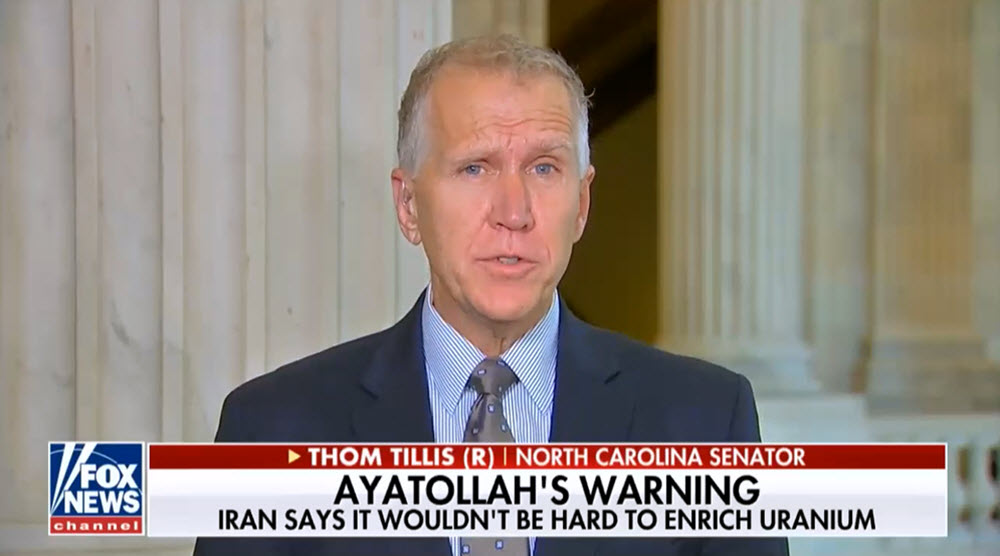 US_Senator_Thom_Tillis-Iran_Regime_Funnels_Hundreds_of_Millions_to_Terrorists Thom Tillis-Iran Funnels Hundreds of Millions to Terrorists