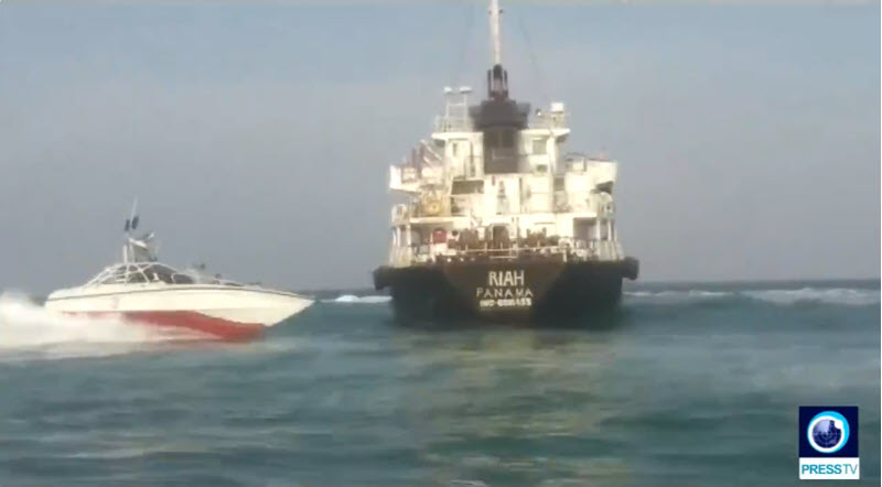 Iran_Regime_Seizes_Foreign_Oil_Tanker_With_12_Crew_State_Media_Says Iran Regime Seizes Foreign Oil Tanker With 12 Crew, State Media Says