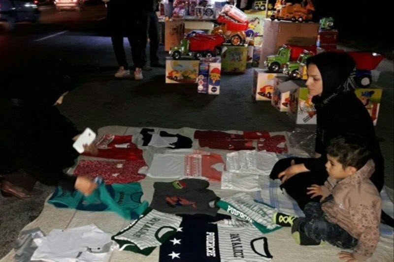 Poverty Forces Iran’s Cycling Champion to Resort to Street Vending