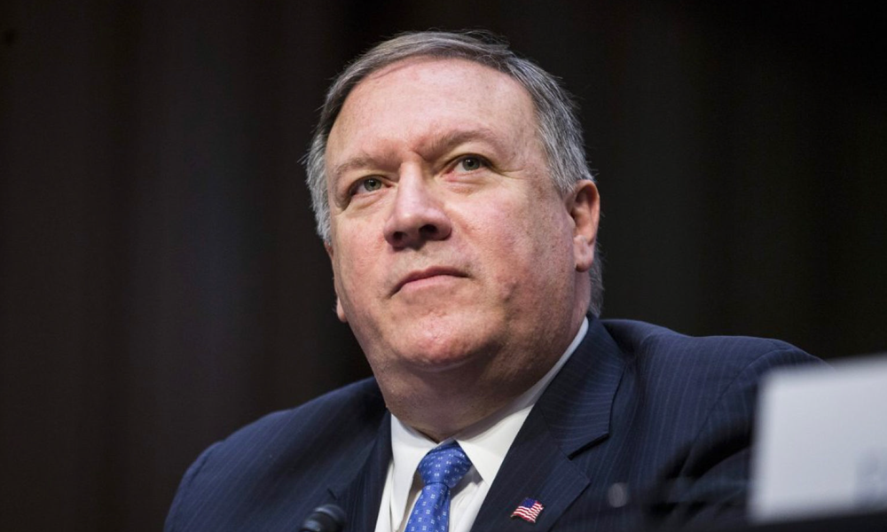 Mike-Pompeo-1000 United States Secretary of State Mike Pompeo