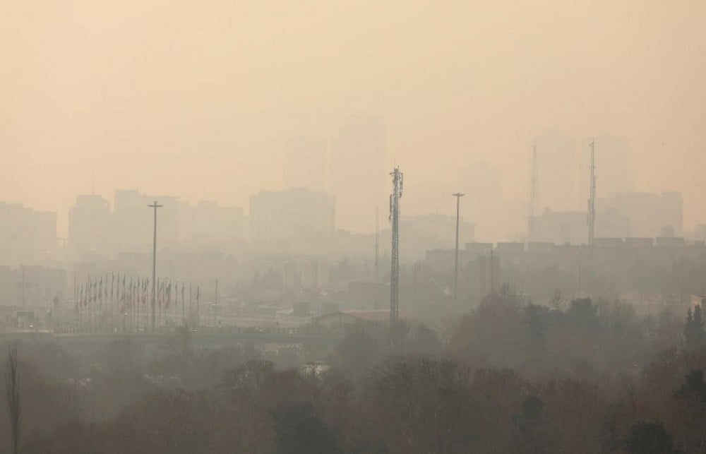 Sand Storm, due to mismanagement and destruction of the environment by the Iranian regime and its IRGC