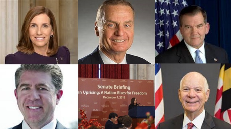  U.S. Senators Support the Iran Protests 